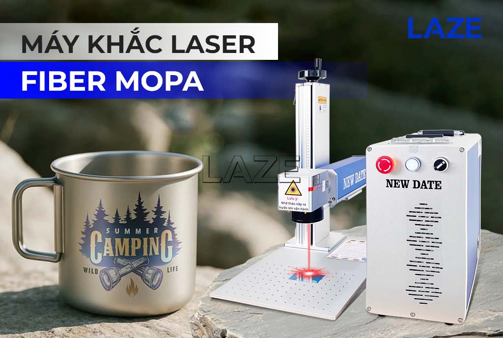 Máy laser MOPA 30W chuyên khắc màu